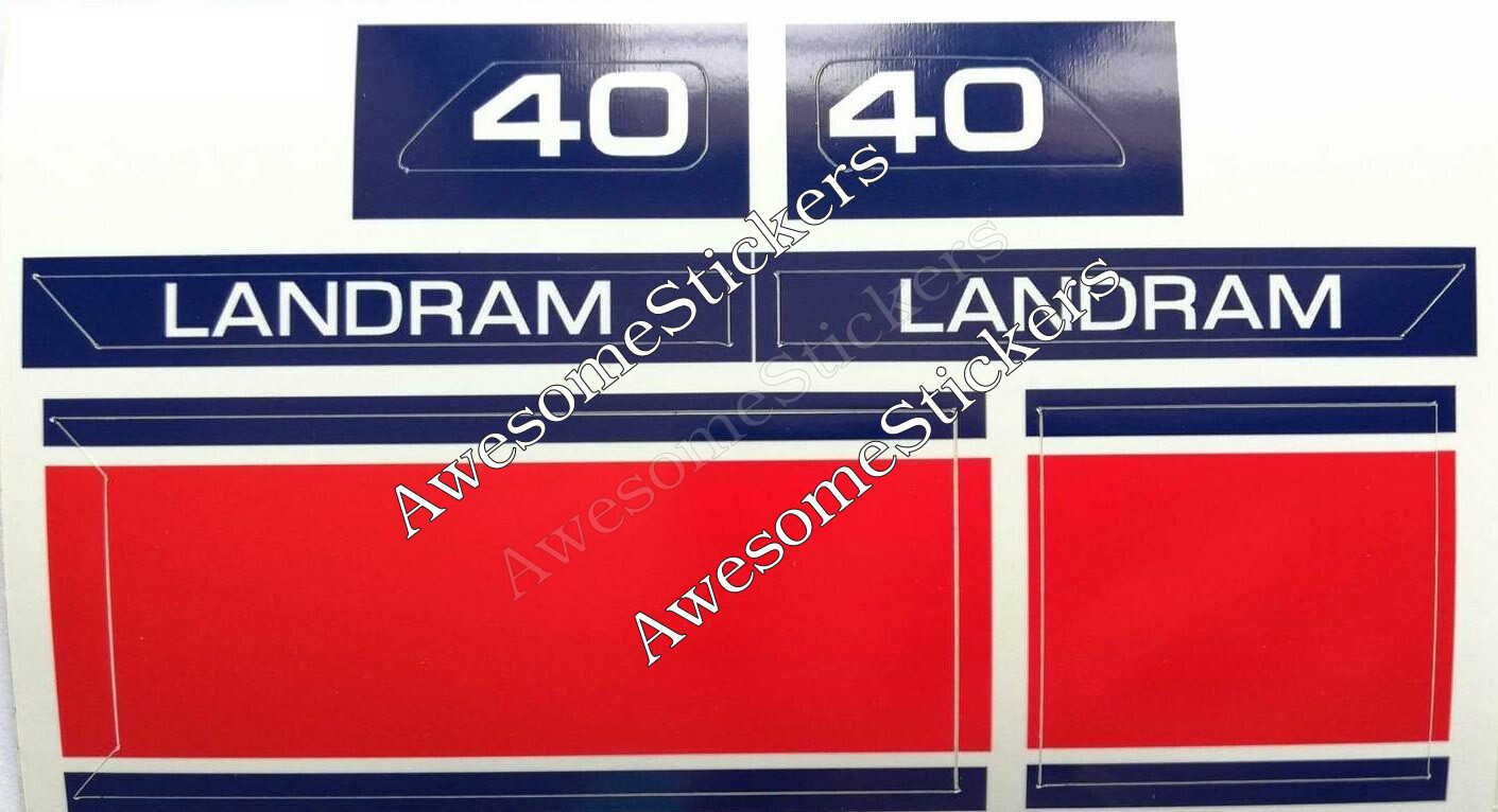 Battlestar Galactica Landram custom stickers labels decals DIE CUT