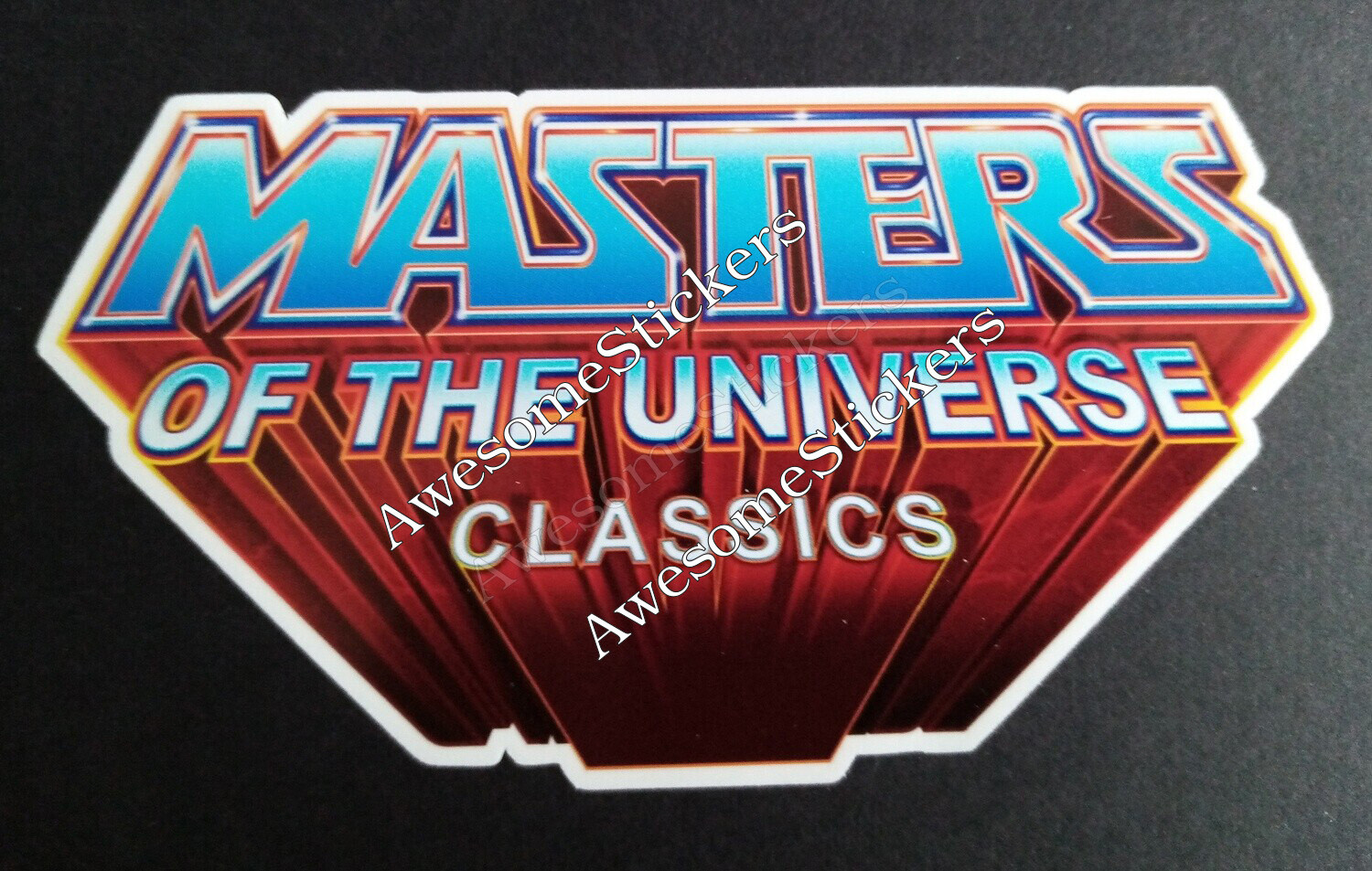 MOTU Masters of the Universe Classics custom repro sticker 10 x 5cm ...die cut