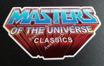 MOTU Masters of the Universe Classics custom repro sticker 10 x 5cm ...die cut