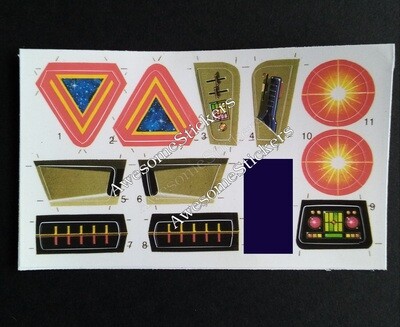 MOTU Bolajet He Man custom repro He-Man stickers ....die cut!