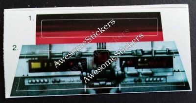 Star Wars At-At Endor 1997 custom repro At At stickers DIE CUT