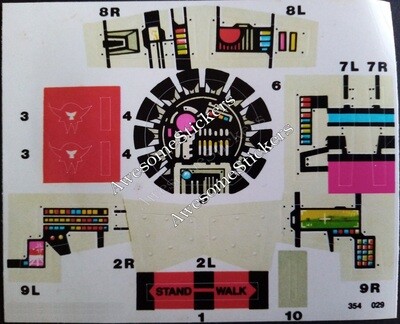 Star Wars At-St custom repro At St stickers DIE CUT