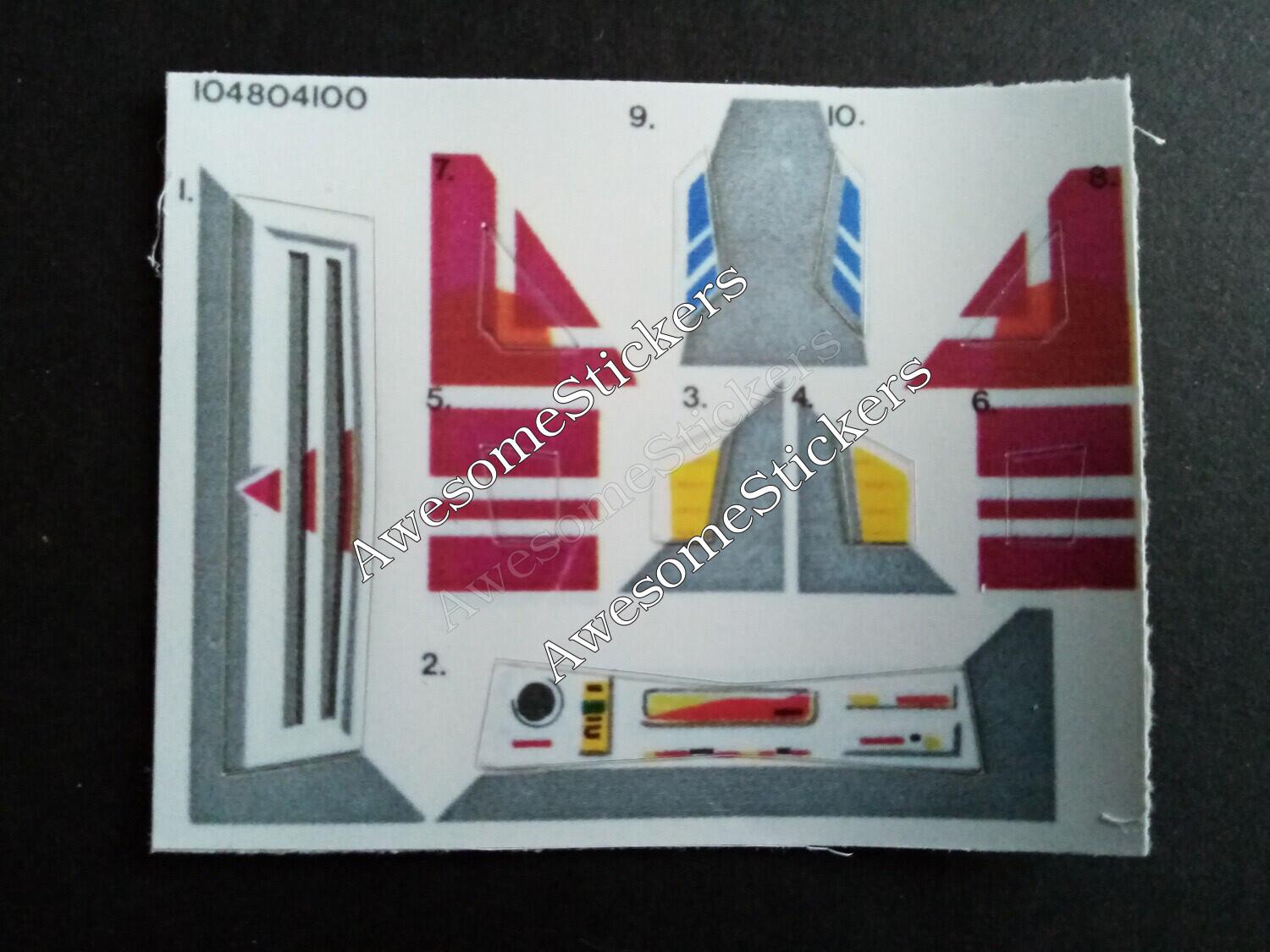 Star Wars PDT-8 custom repro stickers DIE CUT