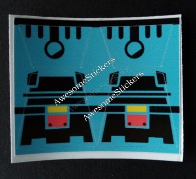 Thundercats Hovercat custom repro stickers DIE CUT