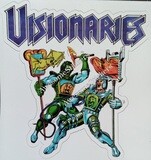 Visionaries Classic DIE CUT custom repro gloss vinyl sticker