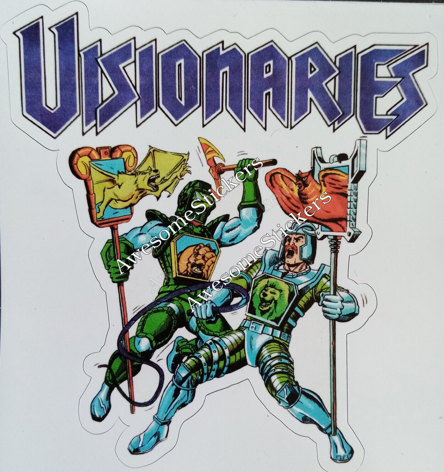 Visionaries Classic DIE CUT custom repro gloss vinyl sticker