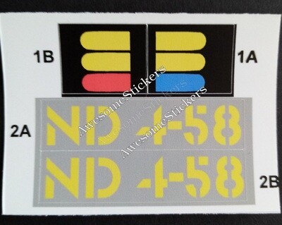 Thundercats Nose Diver custom repro stickers DIE CUT
