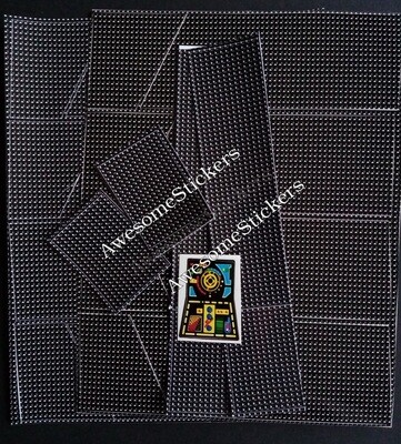 Star Wars Imperial Tie Fighter custom repro stickers DIE CUT for both wings