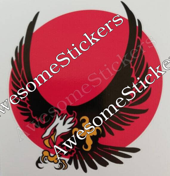 GI Joe Eagle with the Rising Sun vintage custom repro sticker approx. 6 x 6.5 cm DIE CUT