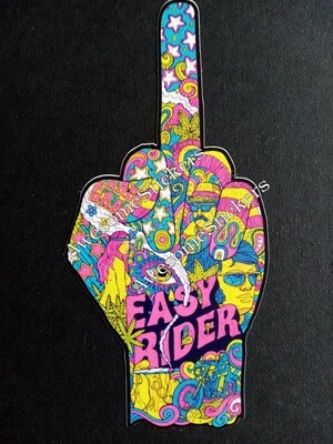 Easy Rider custom sticker label decal 11.5 x 5.5 cm DIE CUT