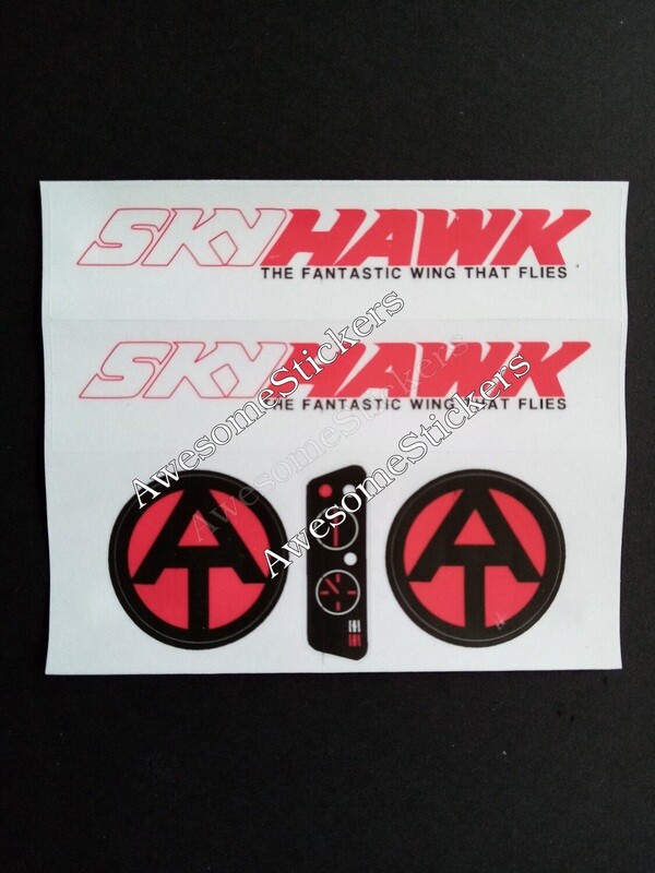 Geyper Man Skyhawk custom repro replacement sticker DIE CUT