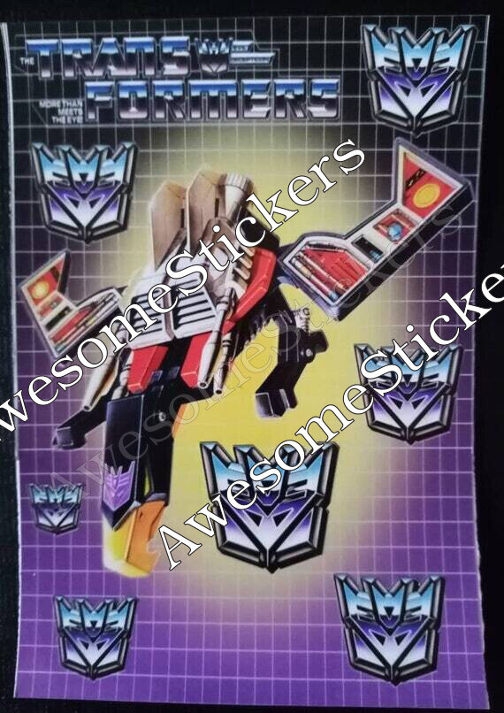 Transformers Laserbeak character approx. 15 x 11 cm custom sticker DIE CUT