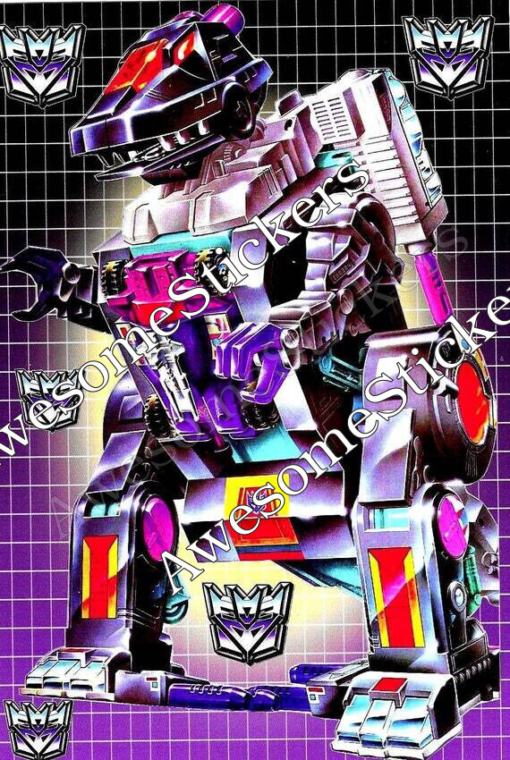 Transformers Trypticon character 19 x 13 cm custom repro sticker DIE CUT