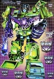 Transformers Devastator character approx. 15 x 11 cm custom sticker DIE CUT