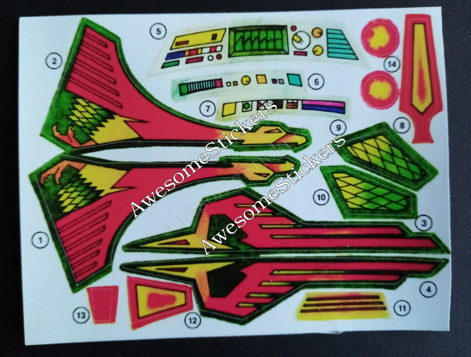 He-Man Windraider MOTU He Man vintage custom repro stickers DIE CUT