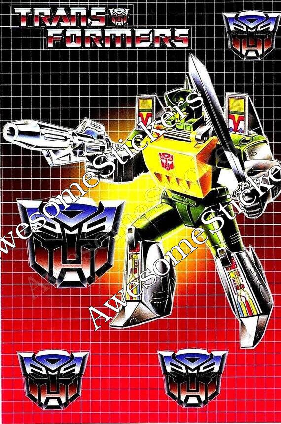 Transformers Springer character 15 x 11 cm custom sticker DIE CUT