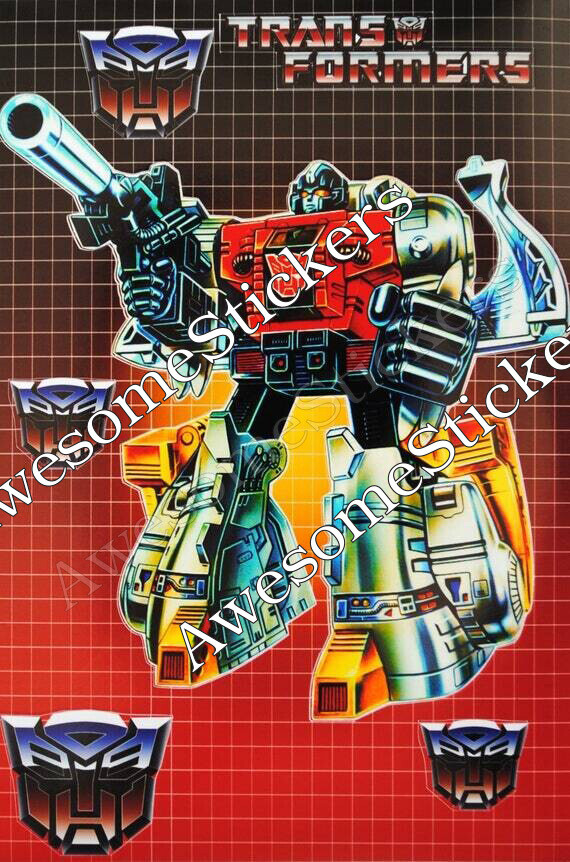 Transformers Sludge character approx. 15 x 11 cm custom sticker DIE CUT