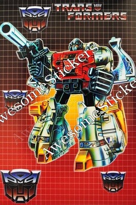 Transformers Sludge character approx. 15 x 11 cm custom sticker DIE CUT