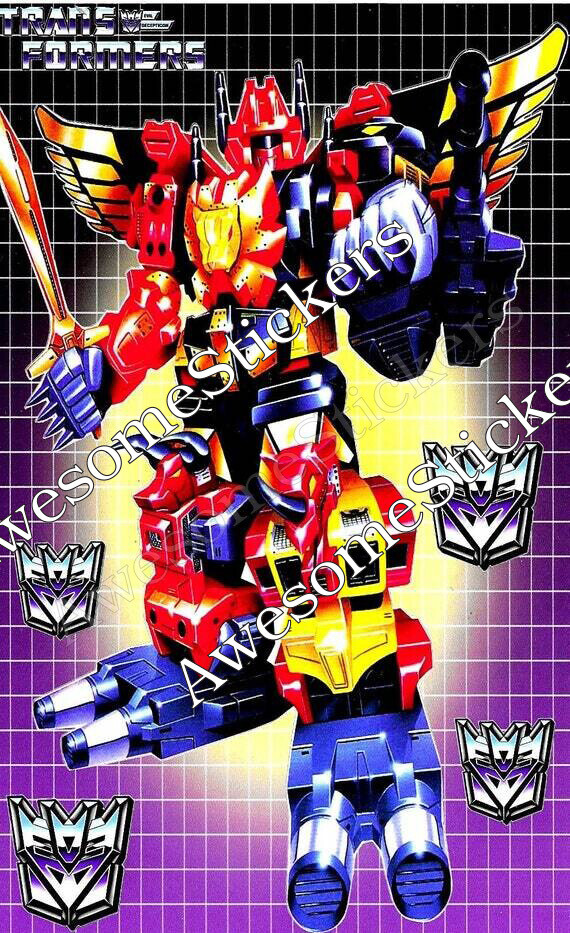 Transformers Predaking character 19 x 13 cm custom repro sticker DIE CUT