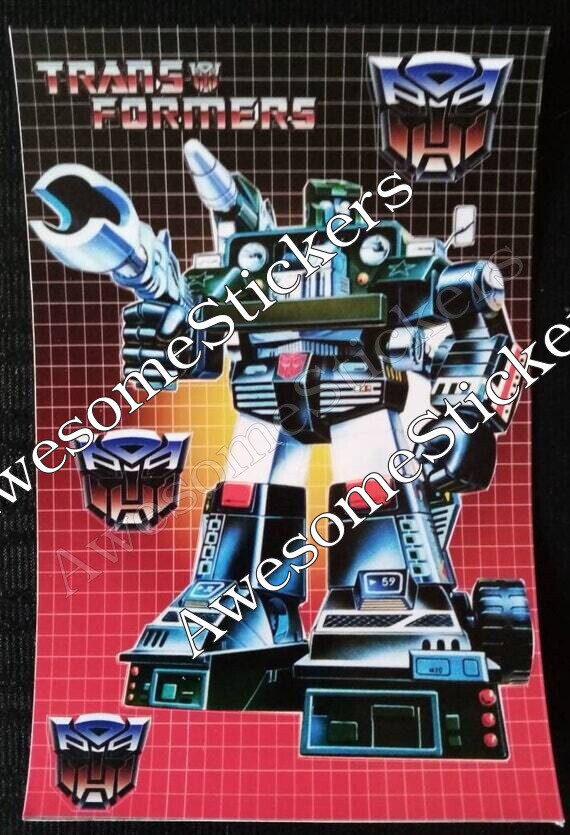 Transformers Hound character approx. 15 x 11 cm custom repro sticker DIE CUT