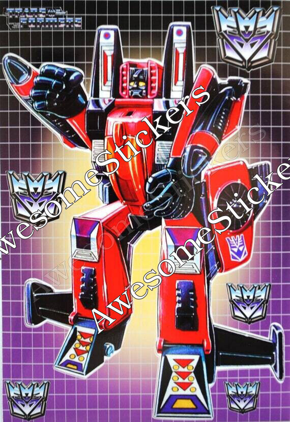 Transformers Scrapper character approx. 15 x 11 cm custom repro sticker DIE CUT