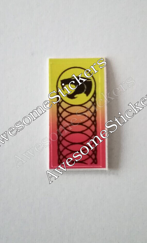 Thundercats Lion-O Power Ring vintage replacement custom repro sticker label decal DIE CUT