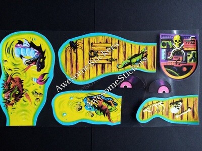 MOTU Snake Mountain He Man vintage He-Man custom repro stickers DIE CUT