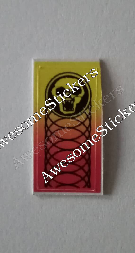Thundercats Mumm Ra Power Ring vintage replacement custom repro sticker label decal DIE CUT