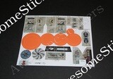 Star Wars B Wing custom shade 3 stickers labels decals DIE CUT