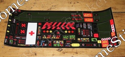 Action Force Z Force ATC Armoured Troop Carrier custom repro replacement stickers DIE CUT