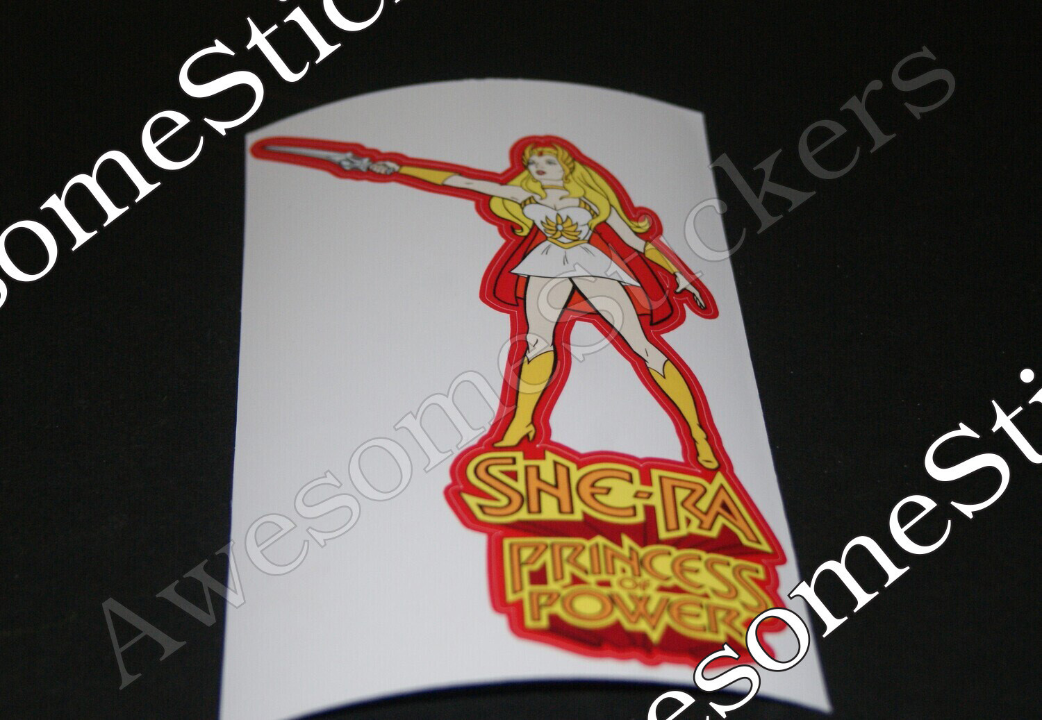 MOTU She Ra Princess of Power custom repro sticker 15 x 9 cm DIE CUT