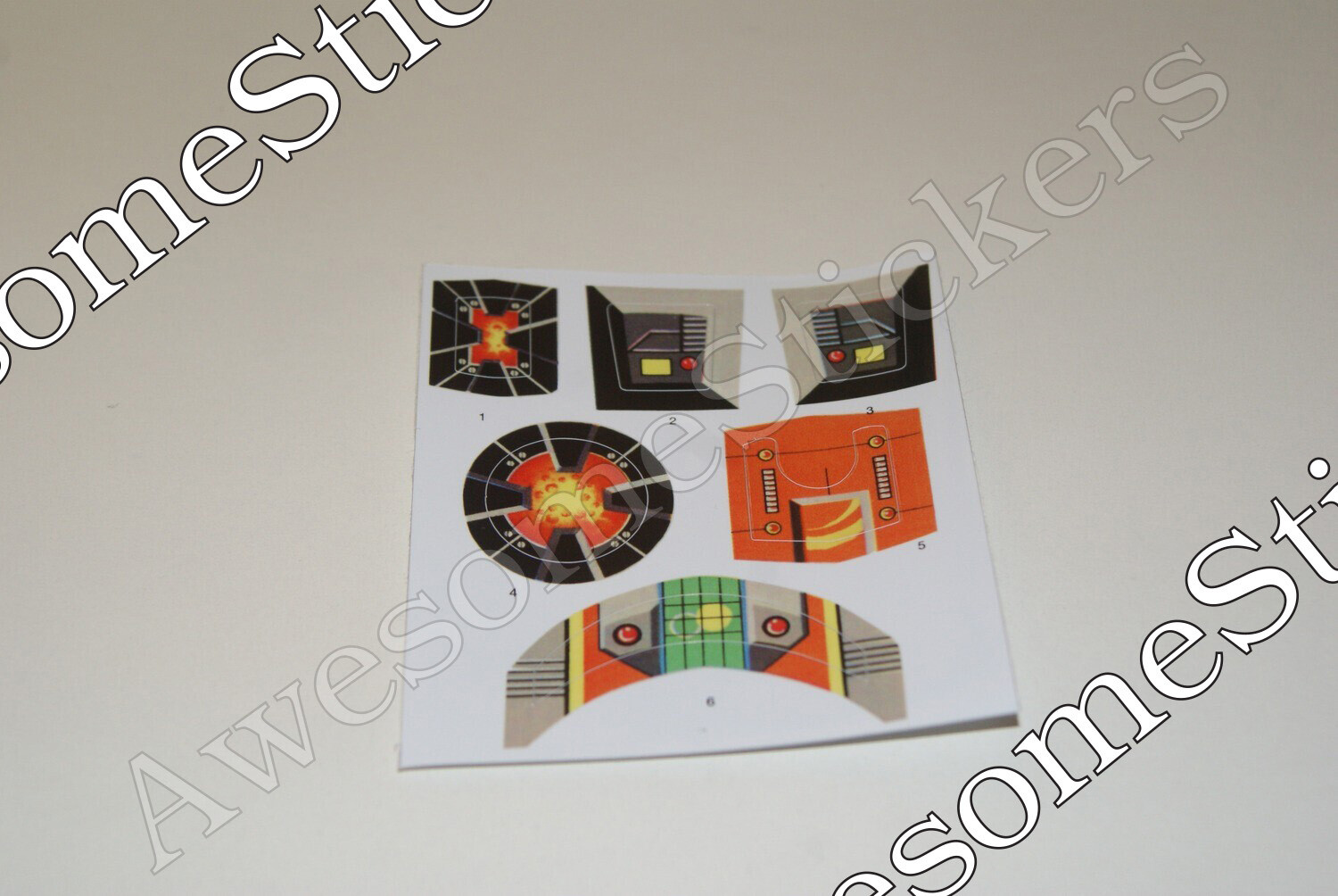 Star Wars CAP-2 custom repro stickers DIE CUT