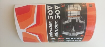 MB StarBird Intruder stickers vintage custom repro stickers DIE CUT