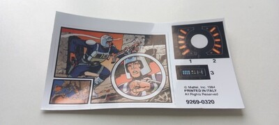 Big Jim Commando replacement custom repro stickers DIE CUT