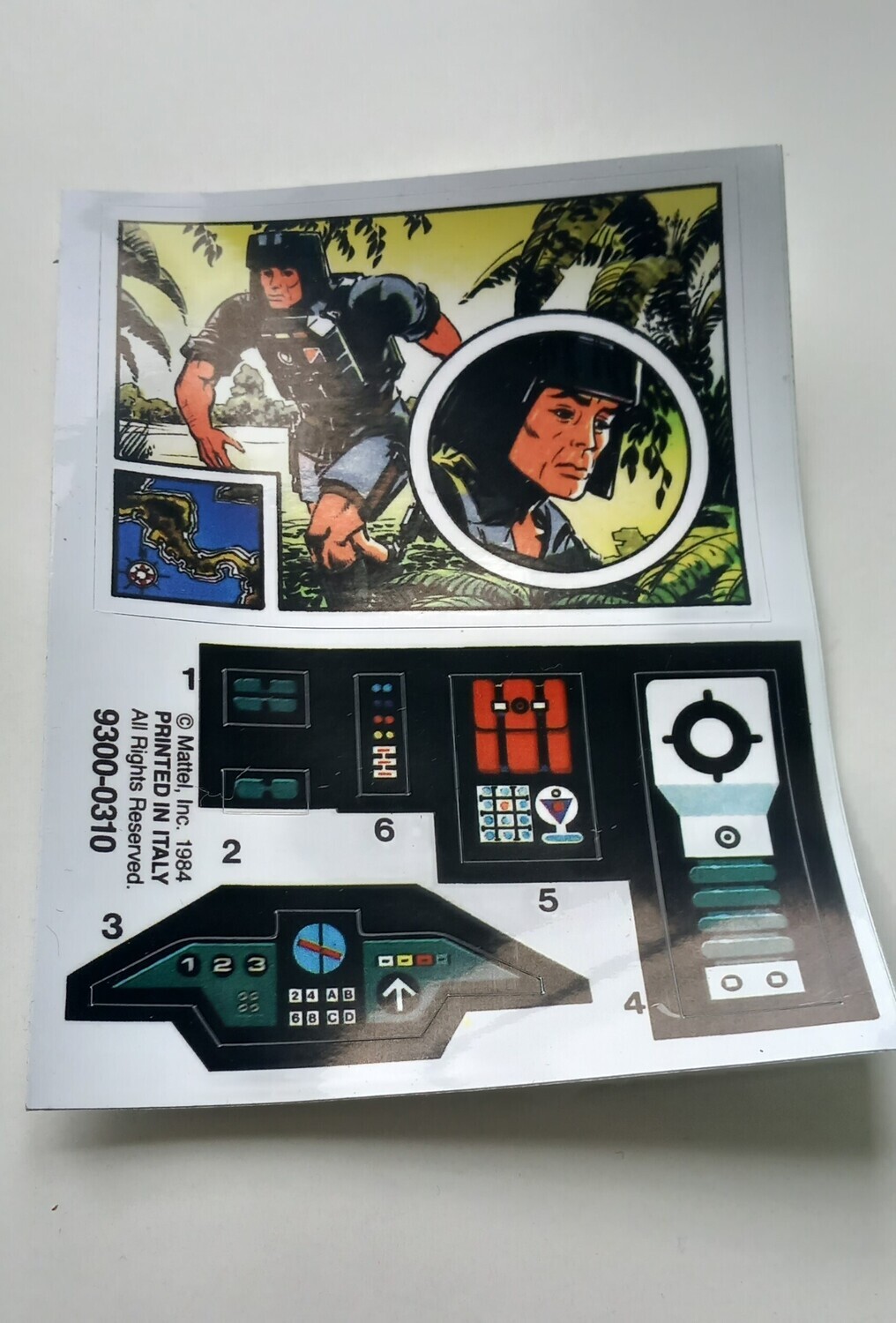 Big Jim Dr Alec replacement custom repro stickers DIE CUT
