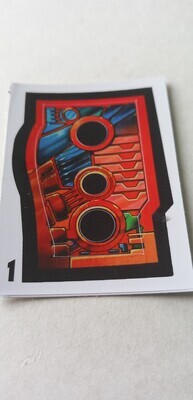 The Centurions Doc Terror custom repro sticker sheet DIE CUT