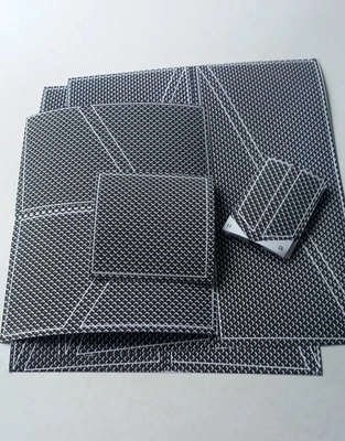 Star Wars Imperial Tie Interceptor custom repro stickers DIE CUT for both wings