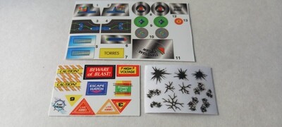 Exosquad Field Sergeant E-Frame Rita Torres series 2 custom repro stickers ...die cut