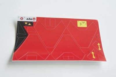 Macross Robotech Hover Tank custom repro sticker sheet DIE CUT