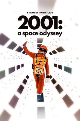 2001 A Space Odyssey 1968 movie poster reprint