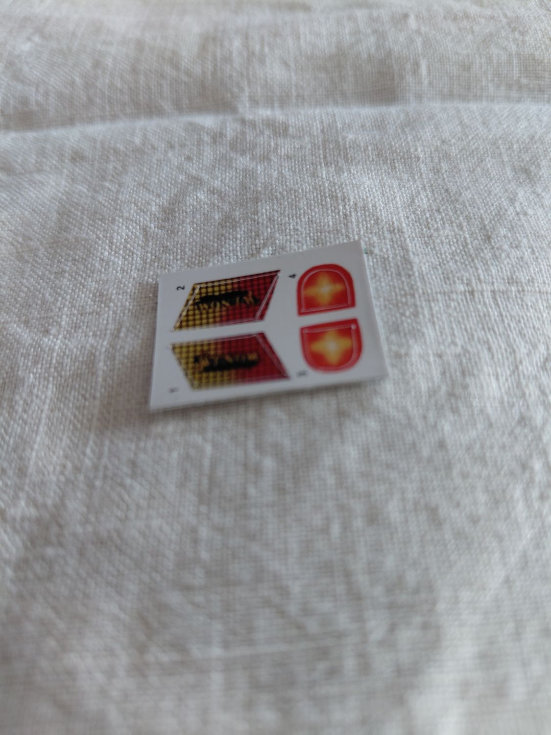 M.A.S.K. Barracuda MASK custom repro stickers...die cut