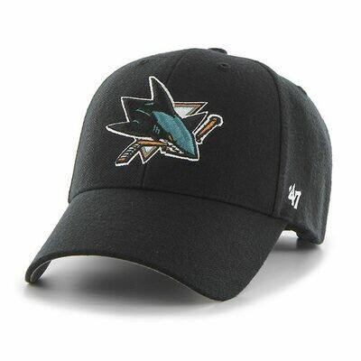 San Jose Sharks 47 Brand NHL Cap