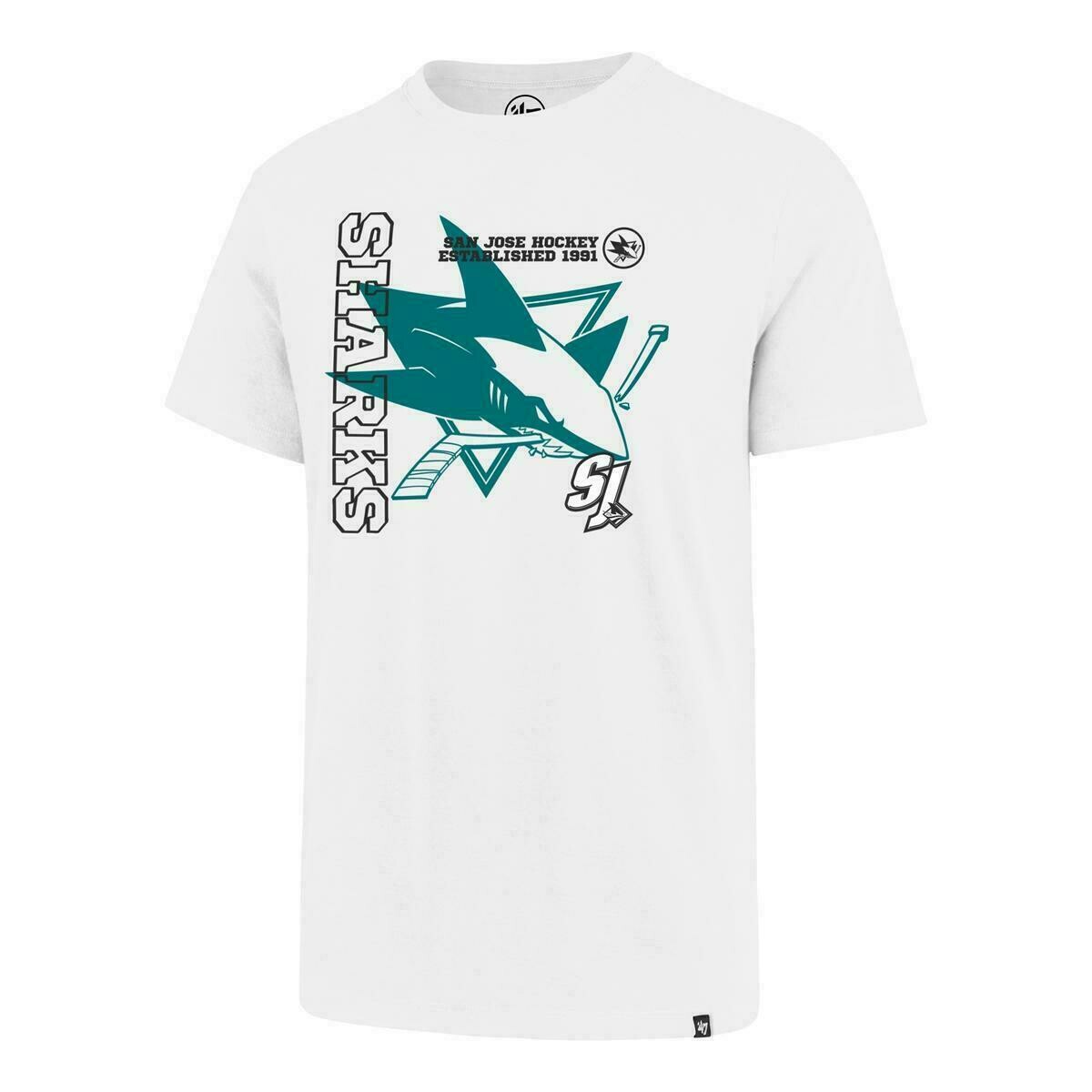 San Jose Sharks 47 Brand T-Shirt