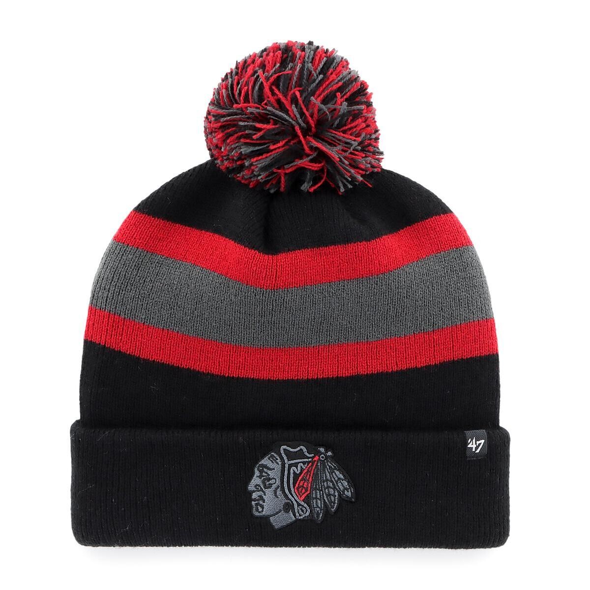 Chicago Blackhawks NHL 47 Brand Beanie / Wintermütze