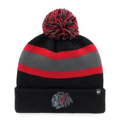 Chicago Blackhawks NHL 47 Brand Beanie / Wintermütze