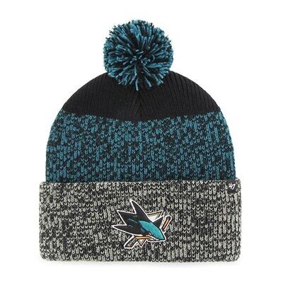 San Jose Sharks 47 Brand NHL Beanie