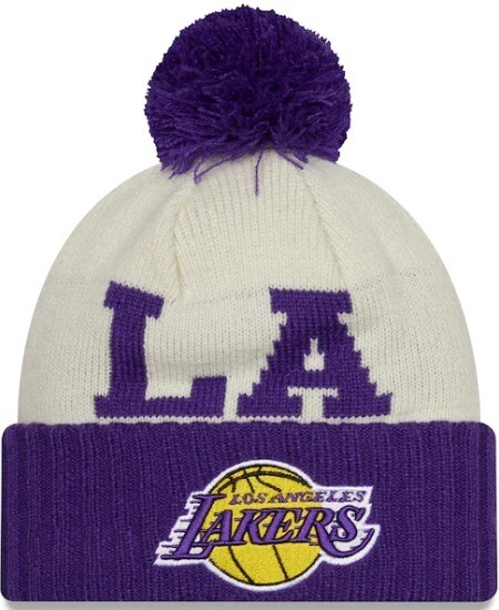 Los Angeles Lakers New Era Beanie