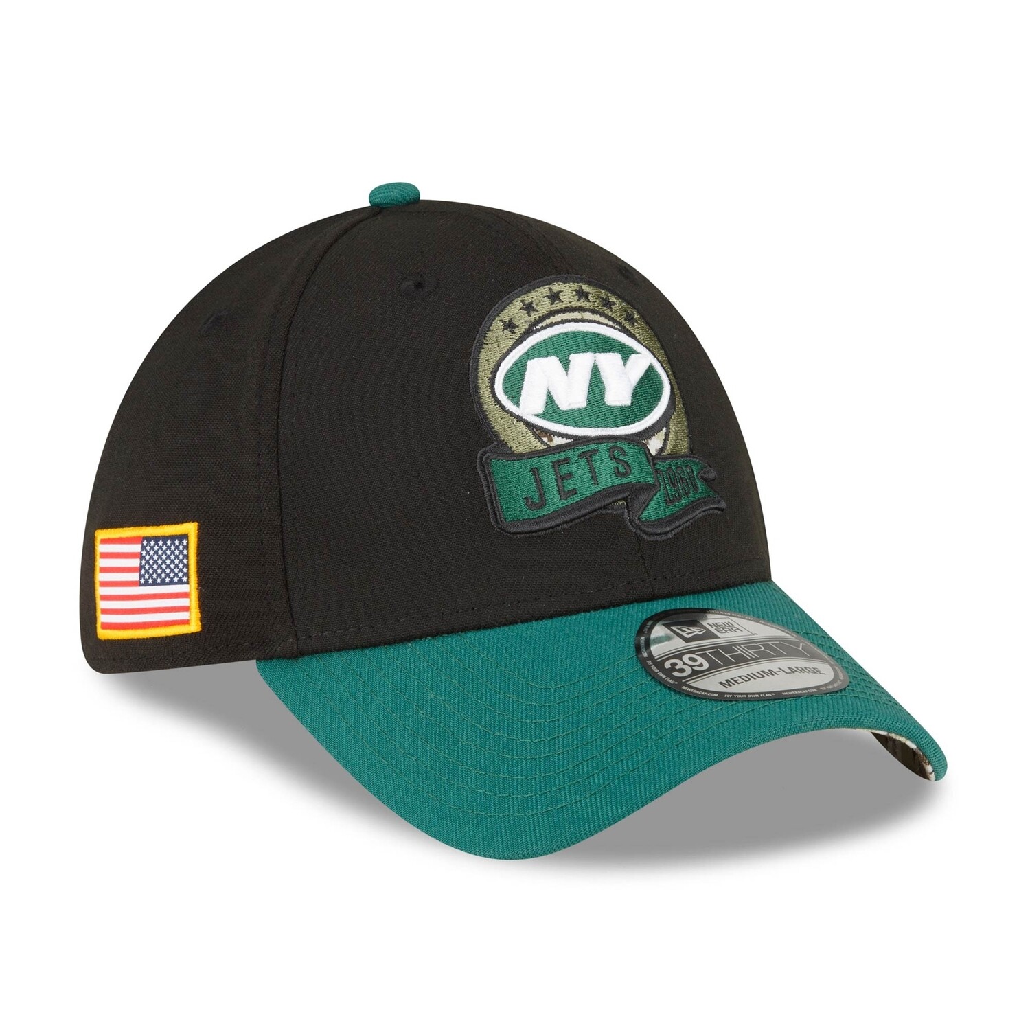 New York Jets New Era 39thirty NFL Cap