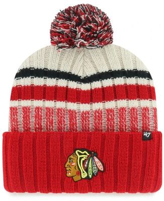 Chicago Blackhawks NHL 47 Brand Beanie / Wintermütze