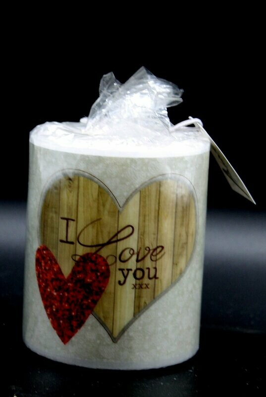 Kerze "I Love You"